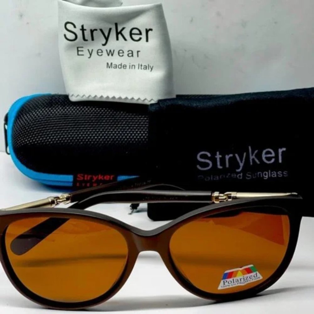 NWT Le Chic Polarized sunglass Brown/Br…